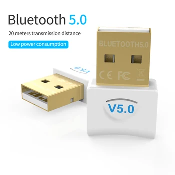 Adapter 5.0 USB Bluetooth Dongle za Računalniške Zvočnike Brezžične Miške Slušalke Bluetooth Glasbe, Audio Sprejemnik Oddajnik
