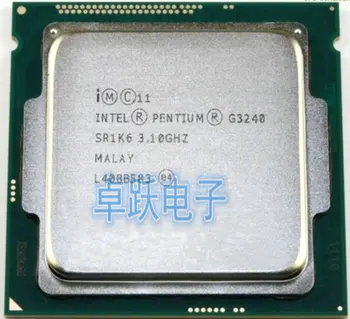 Intel Pentium Procesor G3240 g3240 LGA1150 Dual-Core C0 SR1K6, SR1RL 3.1 GHz, 3MB L3 Predpomnilnika Namizje lahko delo