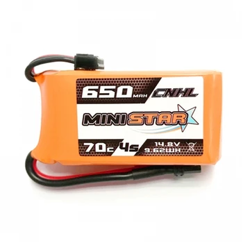 CNHL MiniStar 650mAh / 450mAh 14.8 V 4S 70C Lipo Baterije XT30U Plug za RC Modeli Multicopter Okvir DIY Del Pribor