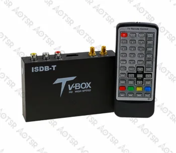 Aotsr Avto Digitalni TV Box zunanje ISDB-T TV Polno seg dvojno tunners za Brazilijo/Peru(južnoameriških Držav)/Japan/Filipinski