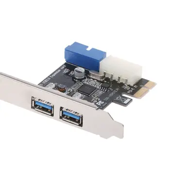 PCI-E, USB 3.0, Express Card 2 Vrata 1 20pin USB 3.0 Priključek s 4-pinski SATA Napajalni Priključek Kabel Razdelilnik