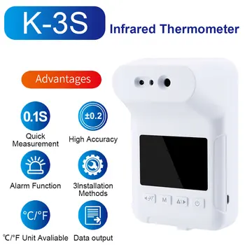 K9 Infrardeči Termometer Digitalni Termometer brezkontaktno K3 Stenske Čelo Termometer na Prostem Merjenje Temperature