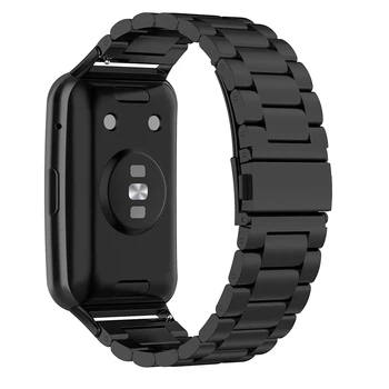 Pas Za Huawei Watch FIT Traku Pribor zamenjava watchband iz Nerjavečega Jekla kovinska zapestnica Huawei Watch fit 2020 Trak