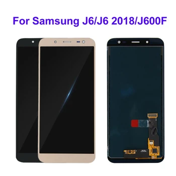2020 Zamenjava AMOLED Zaslon na Dotik, Računalnike za Samsung Galaxy J6 2018 J600 J600F