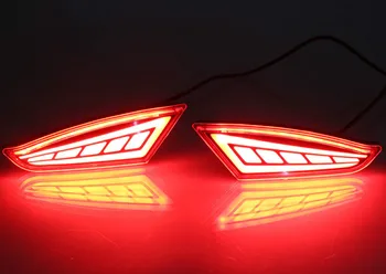 Za Mahindra XUV500 2018 2019 Multi-funkcijo Avto LED Zadnja Svetilka za Meglo Odbijača, Luči Zavorna Luč Reflektor Noč zapored Lučka