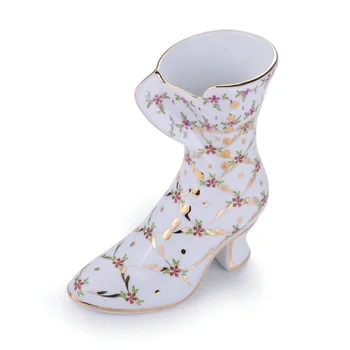 Evropski Porcelana Čevlji Poročni Darila Dom Dekoracijo Keramične Pribor sodobno Obrt Kristalna vaza Čevlji