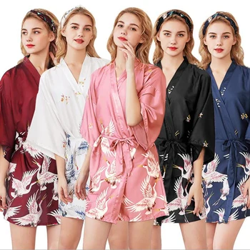 2019 Pomlad Poletje Nove ženske more kopalnih oblačilih, modnih sleepwear za žensko visoke kakovosti umetno svilo Plus Velikost srajce