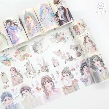 70mmx5m zelo kakovostno Posebna Črnila, Moda Dekleta Japonski Dekorativni Lepilni DIY Maskiranje Papir Washi Tape Nalepke Nalepke Dnevnik Darilo
