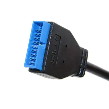 USB 3.1 Prednji Panel Header za 20Pin USB 3.0 Glava Podaljšek Kabla za ASUS matična plošča 20 cm