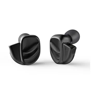 BQEYZ KC2 Quad Vozniki 2DD 2BA Stereo Slušalke Udobno Eabuds Primeru 0.78 mm Snemljiv Kabel z Mikrofonom za Igralca, Telefon