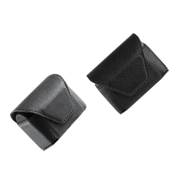 FFYY-Usnjena torbica Zaščitno Polje Polno Kritje Vrečko za Shranjevanje Zaščitnik s Traku za Jabra Elite Aktivno 65T Slušalke Bluetooth