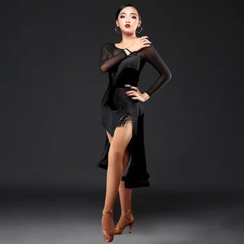 HCdance Dinastije Gaoding serije plesalci posebne nove latinski Ples Obleka, kostum latinsko obleko A3142