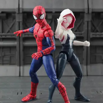 2020 NOVO Pristno Disney Ironman Spider man Slika Dejanje Slika Zbirateljske Model igrača 7