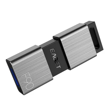 Eaget F90 High Speed USB 3.0 Kovinski ključek 16GB 32GB 64GB 128GB 256GB Pendrive usb flash drive Dustproof Shockproof za PC