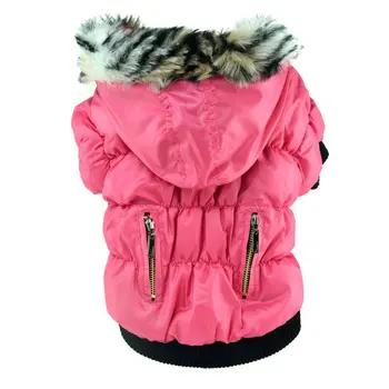 Toplo Ljubljenčka Psa zimska oblačila Oblačila Hoodie Hooded Suknjič za Zimo Oblačila za Pse psa navzdol plašč ljubljenčka psa poceni coats852