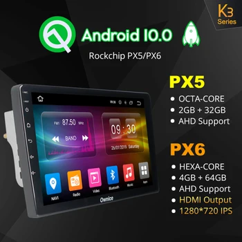 6 G+128G Ownice Android 10.0 2 din 8Core Avto DSP 4G LTE Radio Predvajalnik, GPS Navi DVD za Ford Kuga 2 Escape 3 2012-2019 SPDIF Audio