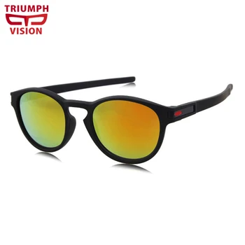 ZMAGA VIZIJO, Črna sončna Očala za Moške Krog Retro sončna Očala za Tel UV400 Zaščito Odtenki Oculos Moški Vintage Moda