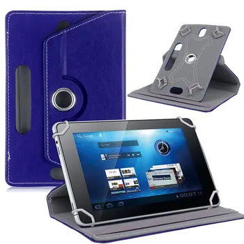 Za ASUS ZenPad S8.0 Z580CA/MeMO Pad 8 ME180A ME581CL 8inch 360-Stopinjski Vrtečih Univerzalnih Tablet PU Usnja kritje primera Prosti Pero
