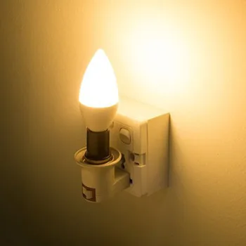 10pcs 5W 9W Led Sveča Žarnica E14 E27 Varčevanje z Energijo pozornosti je Topel/hladen bel chandlier kristalno Lučka Ampul Bombillas Doma Svetlobe