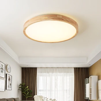 Ultra-tanek les stropna svetilka, za Hodnik, Balkon, dnevna soba Površine Nameščena 7 cm debelejši LED stropna luč spalnica dekor
