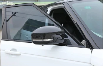 ABS Ogljikovih Slog Chrome Avto Rearview Mirror Dekoracijo Lupini Kritje Za Land Rover Range Rover Sport Modi SE HSE Dodatki