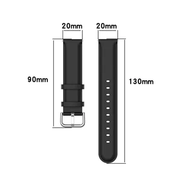 20 mm Manšeta Trak za Samsung Galaxy Watch 3 41MM (nov proizvod) /galaxy watch active2 /prestavi sport /S2 klasičnih Smartwatch