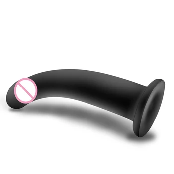 Mehki Silikonski Vibrator Analni Čep Nepremočljiva Simulacije Penis Butt Plug Gladko Površino Masturbator Ne Vibrator Sex Igrača za Moške, Ženske