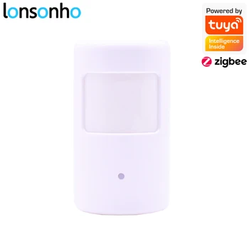 Lonsonho Tuya Zigbee Smart Pir Senzor Gibanja Detektor Smart Življenje Home Security Alarmni Sistem