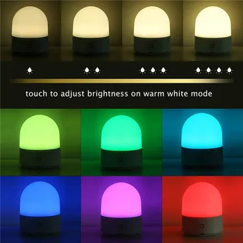 Otroška Nočna Lučka Lučka LED Prenosni LED Nighlamp Touch Stikalo za Zatemnitev Nepremočljiva Kampiranje Luči zdravstvene Nege Preberite Spalnica Luminaria