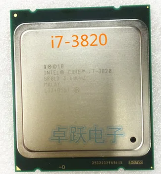 BREZPLAČNA DOSTAVA I7-3820 I7 3820 CPU Procesor 3.6 GHz LGA 2011 Quad Core scrattered kosov