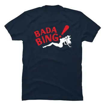 Bada Bing Pinup Girl Tshirts Vampir Buffy O-Neck Top majice Prosti čas Poletnih Vrhovi Majica Za Moške, Darilo Bombaž Ulica Tees