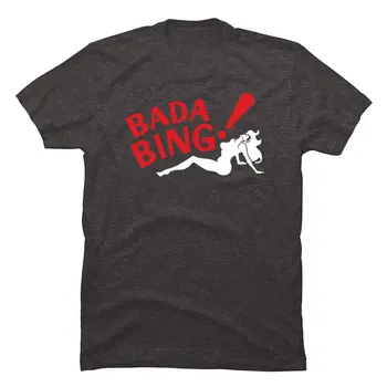 Bada Bing Pinup Girl Tshirts Vampir Buffy O-Neck Top majice Prosti čas Poletnih Vrhovi Majica Za Moške, Darilo Bombaž Ulica Tees