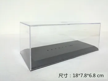 1:43 model polje Akril organska stekla Pregleden model prikaže polje 18X7.8X7cm