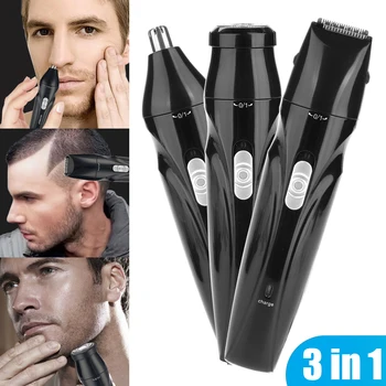 5 v 1 Nadgradnjo Električni Nos, Uho Hair Trimmer USB Polnilne Brivnik Moški Obraz, Brada Obrvi, Nos Lase Clipper Odstranitev Stroj