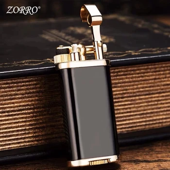 Nov Veter Zorro Original Kerozina Lažji Ustvarjalne Kovinski Cigaret Olje Lažji Brušenje Kolo Flint Lažji Kajenje Moških Darilo
