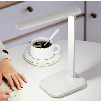 LED namizna svetilka za zaščito oči študija študent dormitorij polnjenje z dvojnim namenom (branje spalnica postelji svetilka LED namizna svetilka