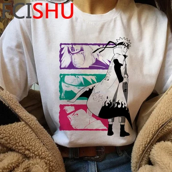 Kul Japonski Anime Naruto Majica s kratkimi rokavi Moški Smešno Risanka Sasuke Graphic T-shirt Akatsuki Bolečine Harajuku Tshirt Hip Hop Top Tees Moški