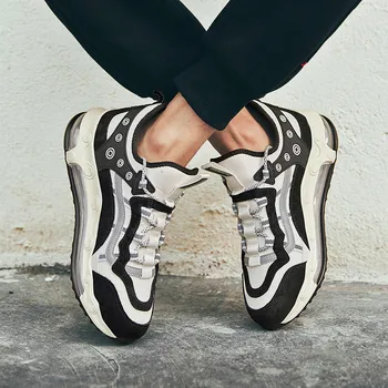 Men ' s plus velikost tekaški športni copati non-slip dihanje moške priložnostne čevlji Plus velikost moška obutev plima čevlji šport priložnostne čevlji