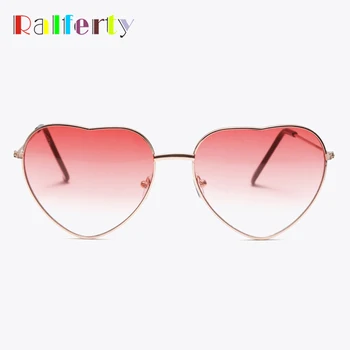 Ralferty Očala Ženske Srce sončna Očala Ženske 2019 Ljubezen Oblikovan Retro Moda sončna Očala UV400 Premaz Očala Plaži Odtenki K014