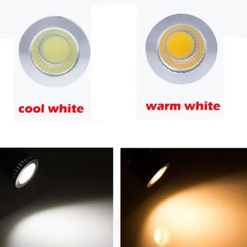 10PCS Ultra Svetla zatemniti 9w 12W 15W 85~265V GU10 LED Žarnice Pozornosti COB GU10 led Žarnica CE/RoHS je Topel/Hladen Bel