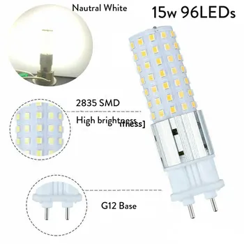 G12 LED Žarnice 15W LED 96LEDs Žarnica 150W G12 Žarnice Zamenjava Luči LED Corn Žarnice za javno Skladišče