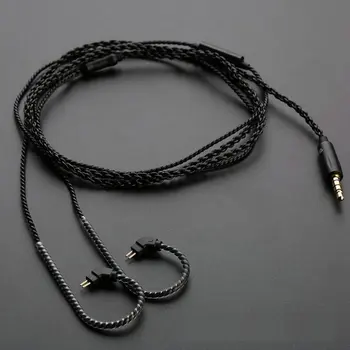 TRN Slušalke Kabel 2 Pin MMCX Nadgraditi Z Mic Uporabite Za X6 IM2 V80 ZSA ZS6 ZST ZSR BA10 AS10 QT2 RT-1 CCA TFZ KZ Univerzalni Kabel