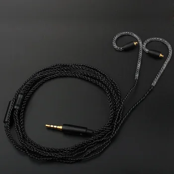 TRN Slušalke Kabel 2 Pin MMCX Nadgraditi Z Mic Uporabite Za X6 IM2 V80 ZSA ZS6 ZST ZSR BA10 AS10 QT2 RT-1 CCA TFZ KZ Univerzalni Kabel