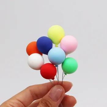8Pcs/Nastavite colors (Barve Balonov 1/12 Obsega Miniaturni Lutke Simulacije Balon Scene Dekoracijo