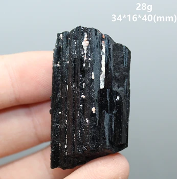 Naravno, Braziliji, črni turmalin mineralnih kristalov osebkov, kamni in kristali kremena Zdravljenje crystal