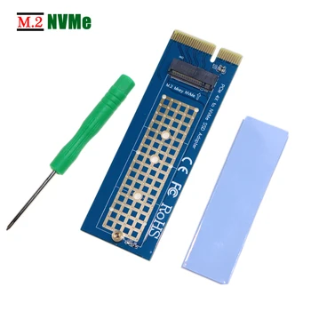 NGFF M. 2 M Ključ za kartico PCI Express Širitev Kartico Pretvornik PCIe 3.0 4X NVME SSD Adapter Za Namizni RAČUNALNIK Podporo 2230 2242 2260 2280
