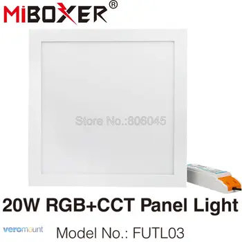 MiBoxer FUTL03 20W Smart Kvadratnih RGB+SCT LED Panel Svetlobe 295x295 Podporo 2.4 G Daljavo / Pametni APP WiFi / Alexa Glasovni Nadzor