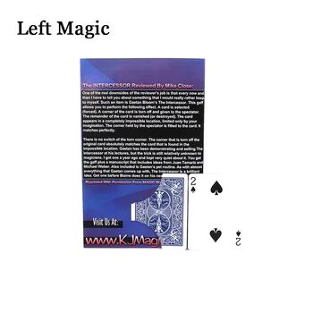 Zagovornica čarovniških Trikov Kartico Kotu Stikalo Čarobno Čarovniki Close Up Magic Gaetan Bloom JE FISM Rekviziti, ki se Pojavljajo Mentalism