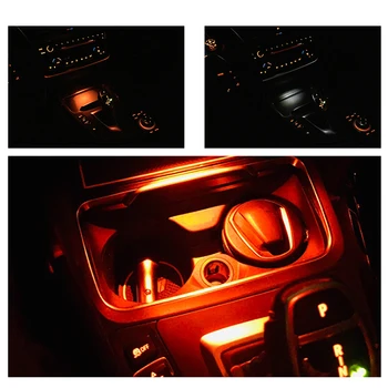 Sobne Luči Za BMW F30 F32 Avto Notranje zadeve Centralni Nadzor Armrest Polje Razsvetljavo Krasijo Pepelnik Vzdušje Dekorativna Svetila Svetilka