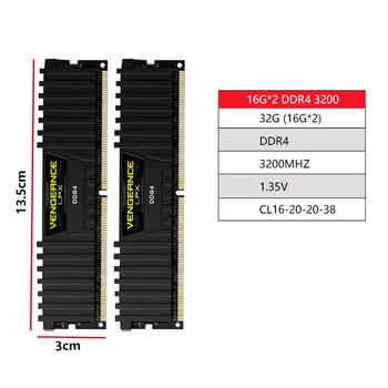 Čisto Nov/Uporabljajo RAM DDR4 8/16/32GB 2400/2666/3000/3200 Računalnik Namizni RAČUNALNIK Pomnilnik Popolnoma Združljivi Pomnilniški Modul Brezplačna Dostava